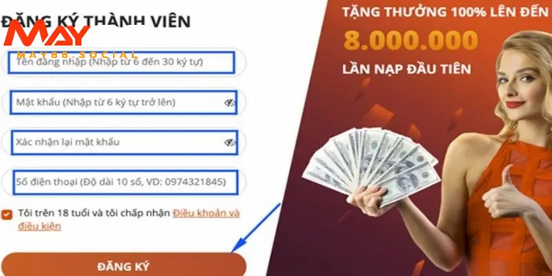 Những lưu ý quan trọng khi đăng ký May88 về tài khoản