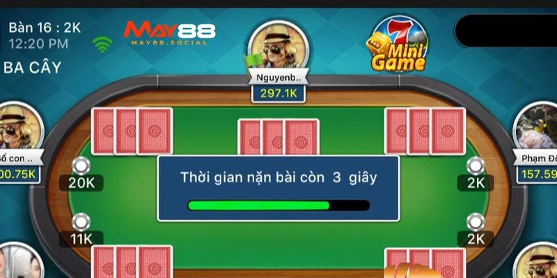 Tìm hiểu chung về game đánh bài ba cây online